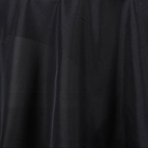Dining - 120" Black Polyester Round Tablecloth Dining - 120" Black Polyester Round Tablecloth